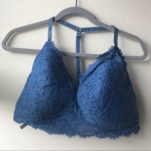 Aerie Blue Lace Bralette